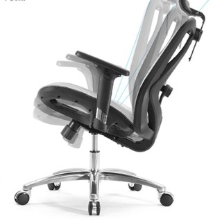 SIHOO 西昊 M57 人体工学电脑椅 灰色 标配款