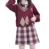 放學後的制服馆 伯爵红茶 JK制服 女士格裙 42cm S