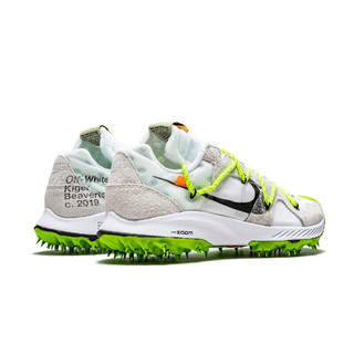 NIKE 耐克 Air Zoom Terra Kiger 5 OW联名款 中性跑鞋 CD8179-100 白绿 40.5