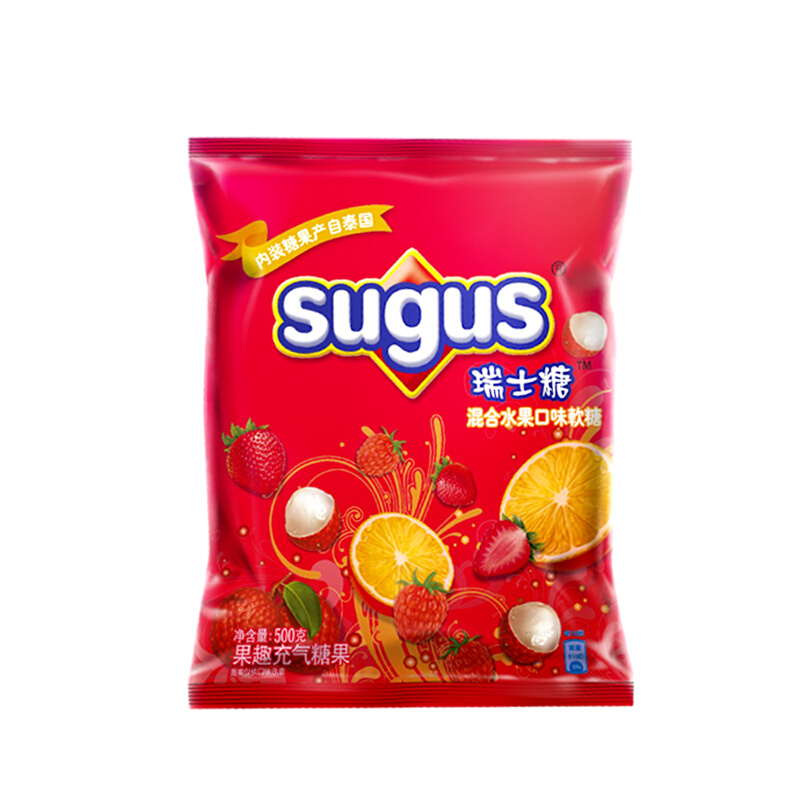 88VIP：sugus 瑞士糖 水果软糖 混合口味