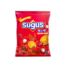 sugus 瑞士糖 混合水果口味软糖500g*1袋儿童糖果小零食结婚庆喜糖