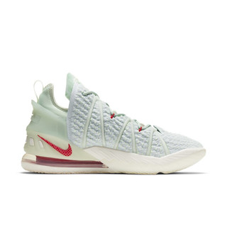 NIKE 耐克 LeBron XVIII EP 中性篮球鞋 DB7644-002 浅绿/红/浅蓝 47.5