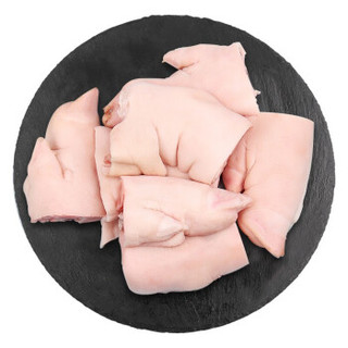 楮木香 猪蹄块 国产黑猪肉 猪脚生鲜400g/袋 构树生态饲养猪肉 生鲜