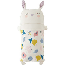 威尔贝鲁(WELLBER)婴儿枕头儿童成长枕宝宝卡通动物透气定型枕婴幼新生儿用品睡枕小兔子
