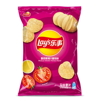 Lay's 乐事 plus会员：马铃薯片 墨西哥鸡汁番茄味 75g