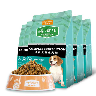 Myfoodie 麦富迪 螺旋藻全犬成犬狗粮 2kg*5袋