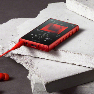 SONY 索尼 NW-A105HN 音频播放器 16G 红色（3.5单衡 4.5平衡）