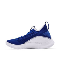 UNDER ARMOUR 安德玛 Curry 8 男子篮球鞋 3023085-402 蓝色 43