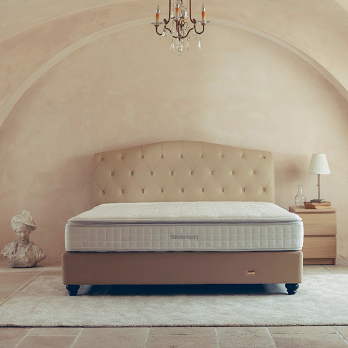 sleemon喜临门白骑士抗菌防螨床垫15m