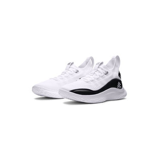 UNDER ARMOUR 安德玛 Curry 8 男子篮球鞋 3023085-103 白色 46