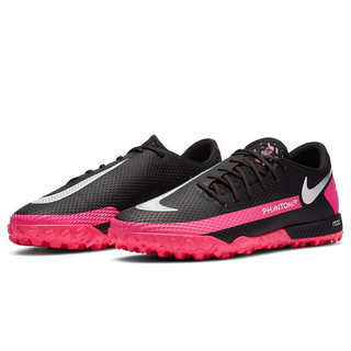 NIKE 耐克 React Phantom GT Pro TF 中性足球鞋 CK8468-006 黑色/红色 41