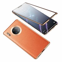PAENQEAR 华为Mate30/40系列 素皮玻璃磁吸双面手机壳