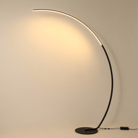 FEWE 飞稳 FL138 现代立式台灯 单色暖光 24W 黑色