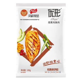 ishape 优形 烟熏鸡胸肉 烟熏味 100g