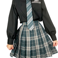 御茶家 松雪 JK制服 女士格裙 42cm XS