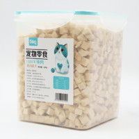 迪比克冻干猫零食鸡肉牛肉多春鱼鹌鹑混合冻干猫狗宠物营养零食桶