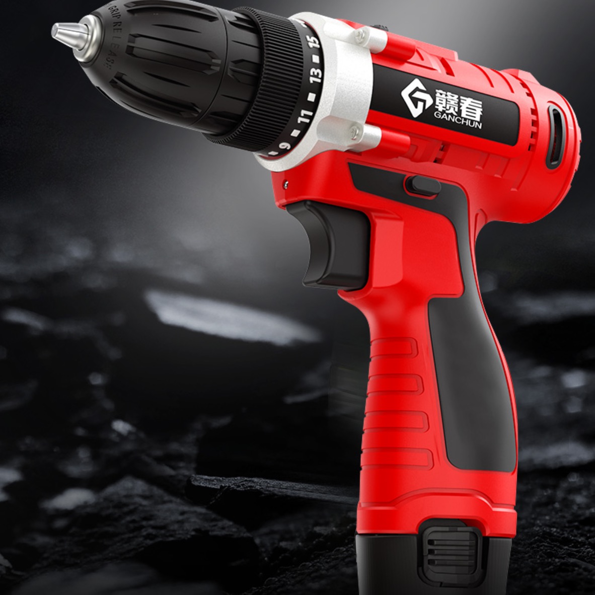 赣春锂电钻12v双速限时送配件