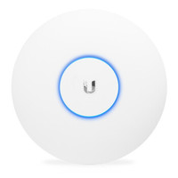 UBNT优倍快UniFi UAP-AC-LR企业级远距离室内千兆双频无线AP酒店家用吸顶WiFi覆盖 包含POE电源适配器