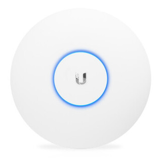 UBNT优倍快UniFi UAP-AC-LR企业级远距离室内千兆双频无线AP酒店家用吸顶WiFi覆盖 包含POE电源适配器