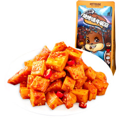 Three Squirrels 三只松鼠 三只松鼠牛肉干肉脯零食小吃牛筋牛肉粒烧烤味小贱牛板筋120g/袋(新老产品混发)