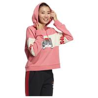 adidas NEO 21新春系列 W CNY WW HDY 2 吾皇万睡联名 女子运动套头衫 GP5737