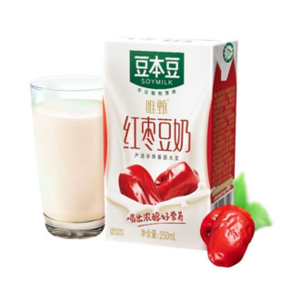 SOYMILK 豆本豆 唯甄 红枣豆奶 250ml*16盒