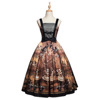 CherryBomb 樱桃爆弹 Lolita洛丽塔 德加系列 傀儡舞娘 女士JSK正腰连衣裙 长款 S