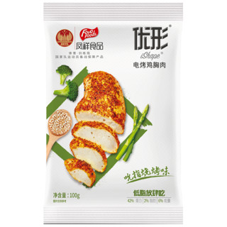 ishape 优形 电烤鸡胸肉 烧烤味 100g