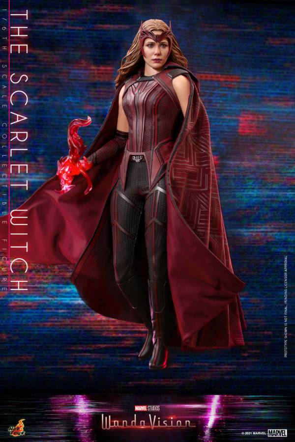hot toys《旺达·幻视》 绯红女巫 1:6比例珍藏人偶多少钱-什么值得买