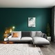 意式绒布沙发布艺沙发金属脚可升级乳胶大小户型客厅沙发BQ503