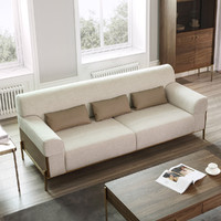 意式轻奢布艺沙发 小户型客厅现代沙发组合E-S5605