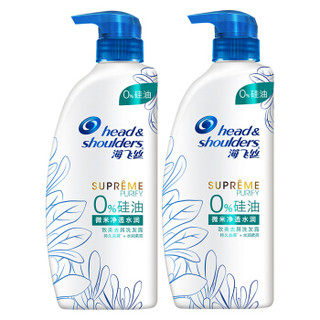 Head & Shoulders  海飞丝 无硅油洗发水套装  450ml*2