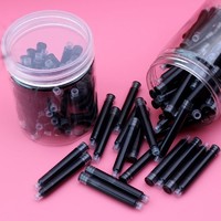 金豪 JH001 钢笔替换墨囊 50个装 2.6mm/3.4mm可选 送钢笔1支