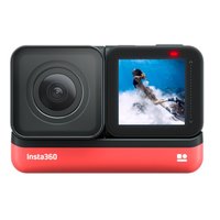 Insta360 ONE R 4K广角镜头版 多镜头防抖运动相机 裸机防水 黑色