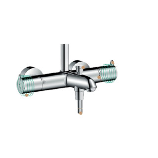 hansgrohe 汉斯格雅 柯洛玛系列 26789007+26801407 恒温淋浴花洒套装