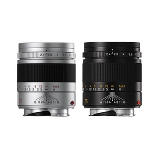 Leica 徕卡 SUMMARIT-M 75mm F2.4 长焦定焦镜头 徕卡M卡口 46mm 黑色