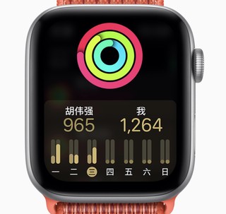 Apple 苹果 Watch系列 Watch Series 4 GPS+蜂窝款 智能手表 44mm 粉砂色 织布回环表带 16GB（ECG、GPS、北斗、扬声器、温度计）