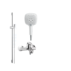 Hansgrohe 汉斯格雅 飞雨150 花洒+冷热龙头两件套