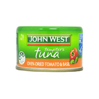 JOHN WEST 西部约翰 金枪鱼罐头 番茄罗勒味 95g