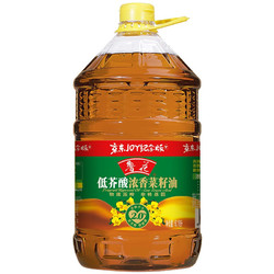 luhua 鲁花 食用油 低芥酸浓香菜籽油 6.18L