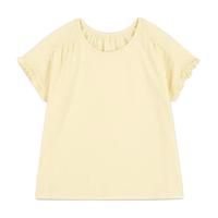 UNIQLO 优衣库 426912 女童圆领T恤 杏黄色 80