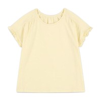 UNIQLO 优衣库 426912 女童圆领T恤 杏黄色 80