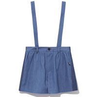 :CHOCOOLATE 饰背带牛仔短裤