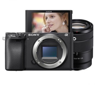 SONY 索尼 Alpha 6400M APS-C画幅 微单相机 黑色 E 18-135mm F3.5 OSS 变焦镜头 单头套机