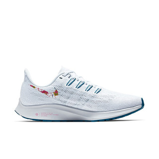 NIKE 耐克 Air Zoom Pegasus 36 Flr 女子跑鞋 CD9465-199 白蓝/花卉 36.5