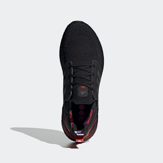 adidas 阿迪达斯 UltraBoost 20 中性跑鞋 GZ7606 黑/红/蓝紫色 42
