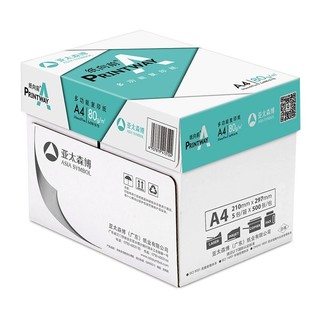 Asia symbol 亚太森博 百旺系列 PrintAway A4复印纸 80g 500张/包*5包