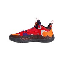 adidas 阿迪达斯 21新春系列 Harden Vol. 5 Futurenatural 男子篮球鞋 G55811 红色/紫色/橙黄/白色 43