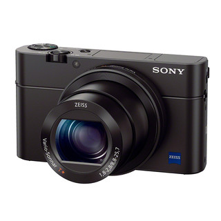 SONY 索尼 DSC-RX100M3 1英寸黑卡数码相机 Vlog视频拍摄套装 黑色（24-70mm、F1.8）