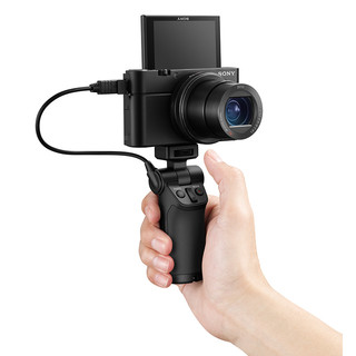 SONY 索尼 DSC-RX100M3 1英寸黑卡数码相机 Vlog视频拍摄套装 黑色（24-70mm、F1.8）